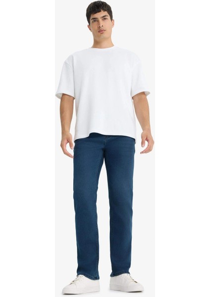 Y0369AZNM83 Indigo Sergio Regular Fit Normal Bel Boru Paça Jean Pantolon fiyatları