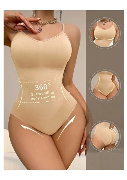 Sensil Kadın Sütyensiz Inceltici Body , Karın Kontrolü ve Inceltici Etki Için Tasarlanmış Şekillendirici Iç Çamaşırları