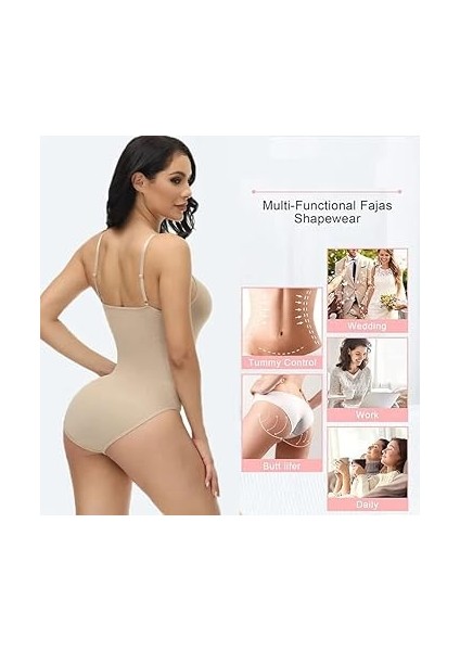 Sensil Kadın Sütyensiz Inceltici Body , Karın Kontrolü ve Inceltici Etki Için Tasarlanmış Şekillendirici Iç Çamaşırları fiyatları