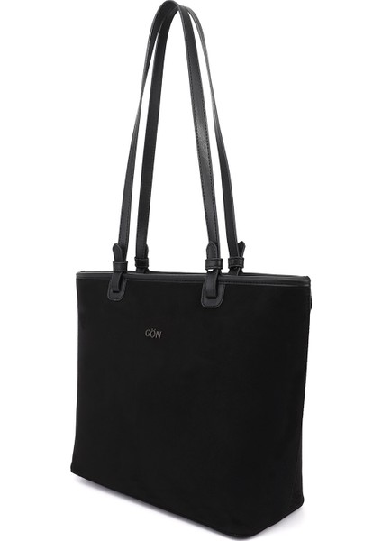 Kadın Siyah Süet Omuz Çantası modelleri