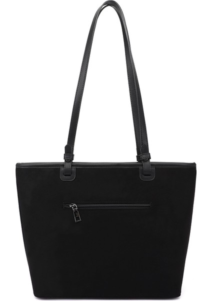 Kadın Siyah Süet Omuz Çantası fırsatları