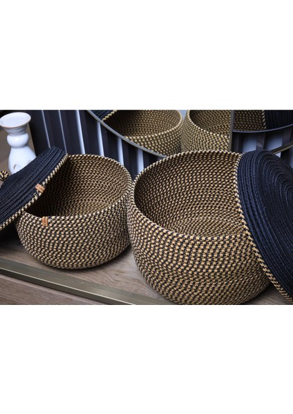 Jüt, Hasır, Mutfak Sepeti, Meyve Sepeti, Sepeti Organizer,2 Li modelleri