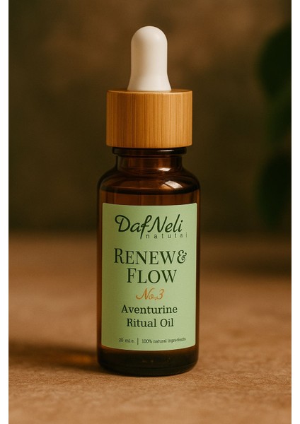 Yüz Masaj Yağı Renew&flow Oil