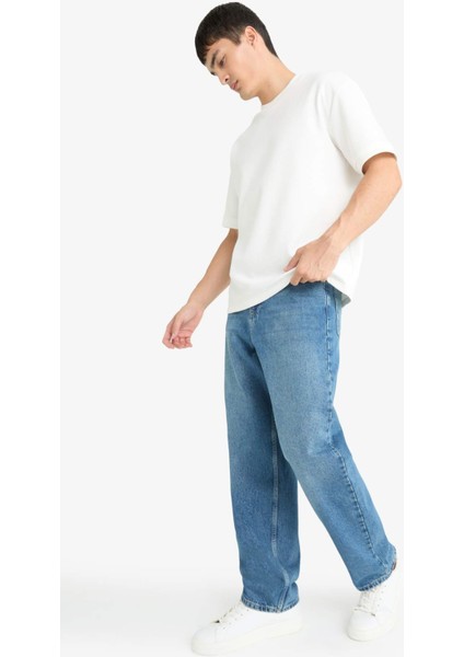 Baggy Fit Geniş Paça Jean Pantolon G2622AX25AU
