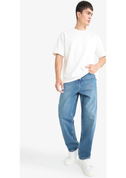 Baggy Fit Geniş Paça Jean Pantolon G2622AX25AU