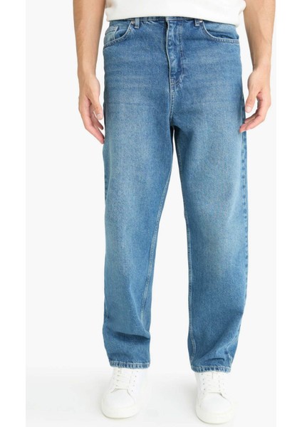 Baggy Fit Geniş Paça Jean Pantolon G2622AX25AU