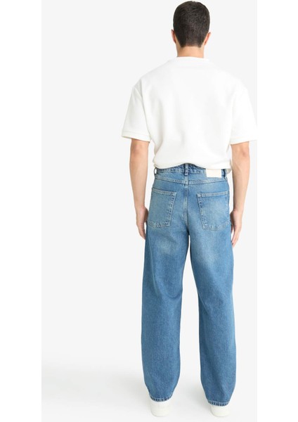 Baggy Fit Geniş Paça Jean Pantolon G2622AX25AU