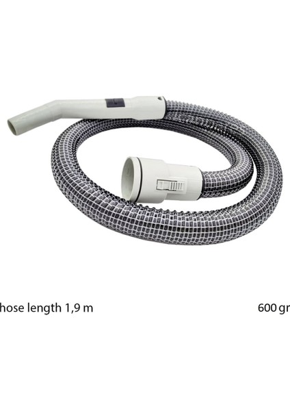 Ile Uyumlu Apollo Proclean Elektrikli Süpürge Çelik Telli Hortumu