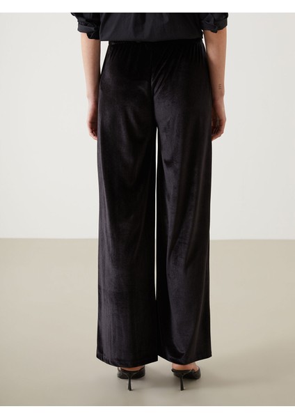 Yeni Sezon Beli Lastikli Kadife Kadın Pantolon fırsatları