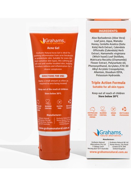 Aktif Özler Içeren Akne Jeli 30G ve Kızarıklık Karşıtı modelleri