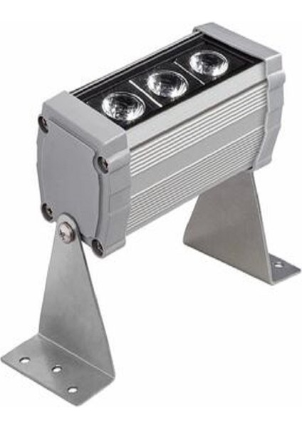 Yeşil / Wallwasher / 3 Watt / 10 cm / Sıva Üstü / IP65 / 220 V Duvar,bahçe,cami,bina Aydınlatma