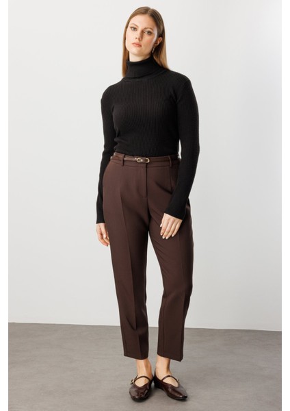 Beli Kemerli Dar Paça Pantolon 1015-26K fiyatları