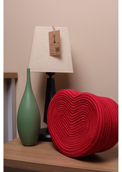 Jüt Hasır Sepet Oval Kapaklı Organizer 20X20 modelleri