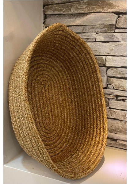 Doğal,jüt,hasır, Desenli,sepet,dolap Içi,çocuk Odası,düzenleyici,saklama Sepeti,ekmek Sepeti fırsatları