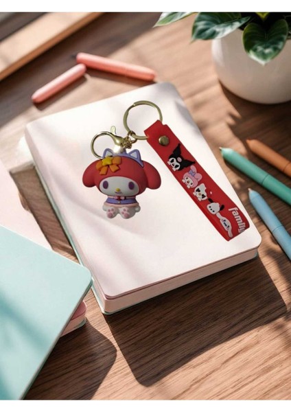 Sevimli Karakterler Silikon Tasarımlı Kız Çocuk Anahtarlık & Çanta Aksesuarlı modelleri