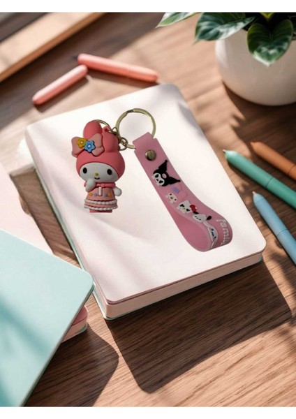 Sevimli Karakterler Silikon Tasarımlı Kız Çocuk Anahtarlık & Çanta Aksesuarlı fırsatları