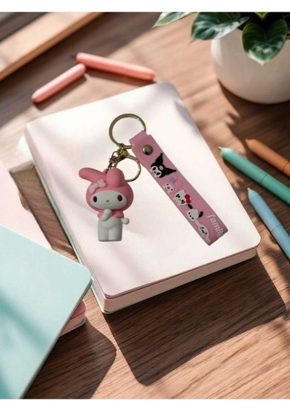 Sevimli Karakterler Silikon Tasarımlı Kız Çocuk Anahtarlık & Çanta Aksesuarlı indirimleri