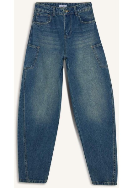 Barrel Fit Geniş Paça Jean Pantolon G2910AX25AU