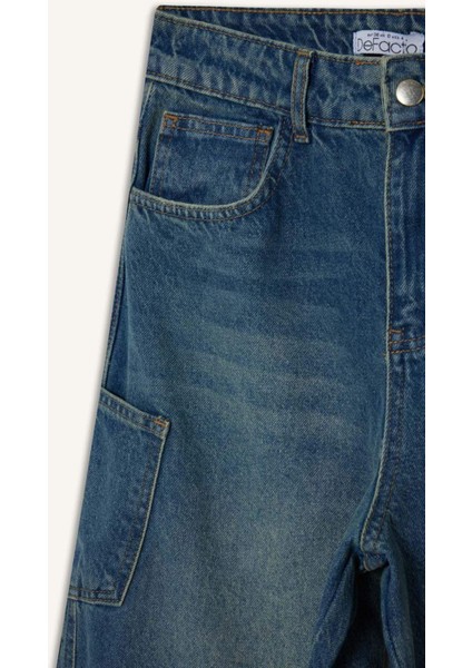 Barrel Fit Geniş Paça Jean Pantolon G2910AX25AU