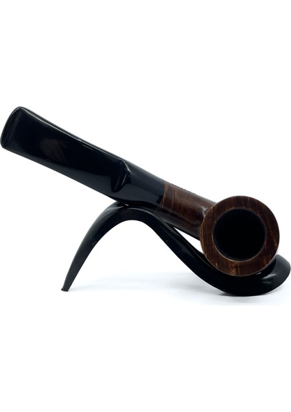 Kırmızı Yıldız Bent Billiard 9mm Filtreli Akrilik Saplı Pipo Mod Cha 808 - 237104 modelleri