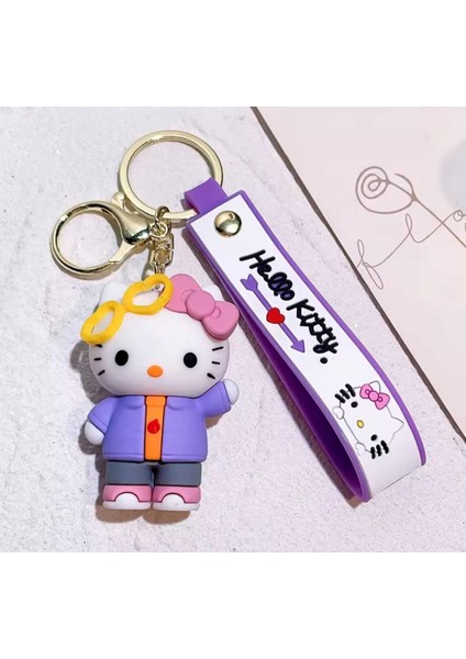 Sevimli Karakterler Hello Kittyler Silikon Anahtarlık & Çanta Aksesuarlı fırsatları