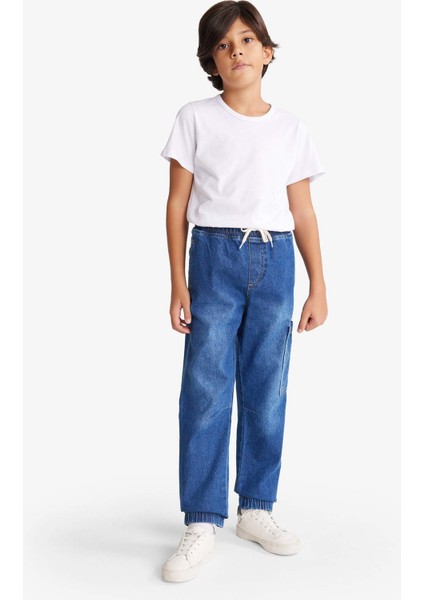 Erkek Çocuk Jogger Fit Jean Pantolon G3022A825AU