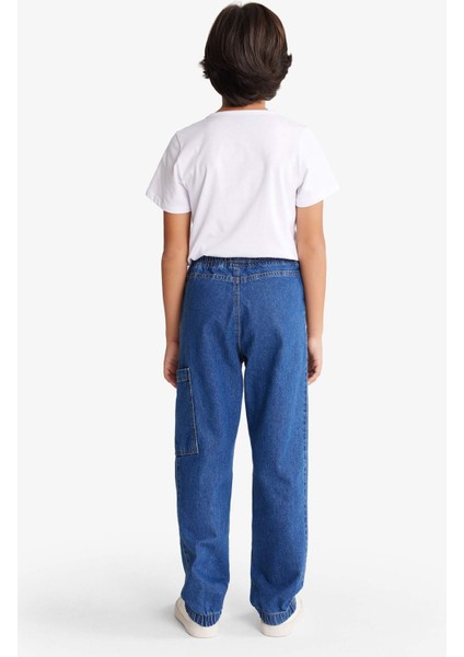 Erkek Çocuk Jogger Fit Jean Pantolon G3022A825AU