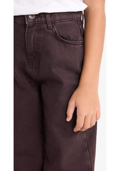 Erkek Çocuk Wide Leg Düz Paça Jean Pantolon G2929A825AU