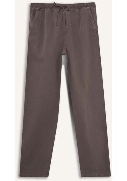 Beli Bağcıklı Cepli Düz Paça Pantolon G3162AX25AU