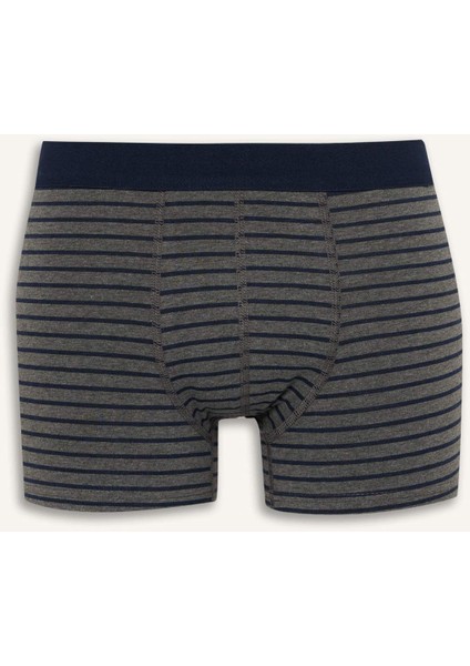 Regular Fit Şal Desenli 3'lü Boxer C3883AX25WN