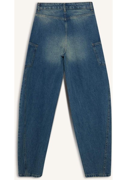 Barrel Fit Geniş Paça Jean Pantolon G2910AX25AU