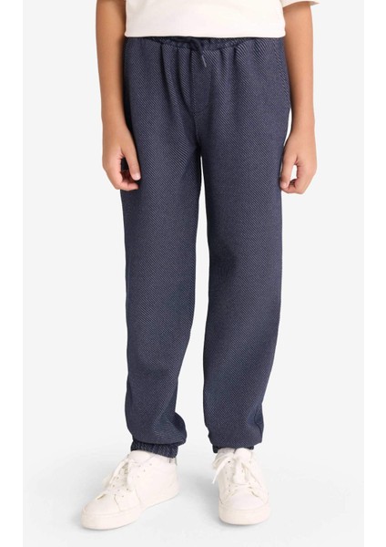 Erkek Çocuk Oversize Geniş Kalıp Beli Lastikli Eşofman Altı G3274A825WN