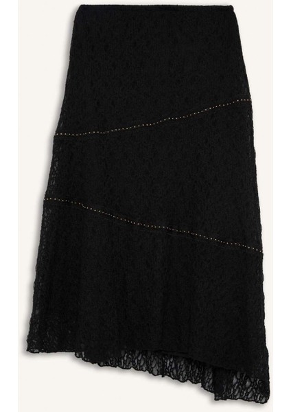 A Kesim Normal Bel Dantel Midi Etek G3291AX25AU