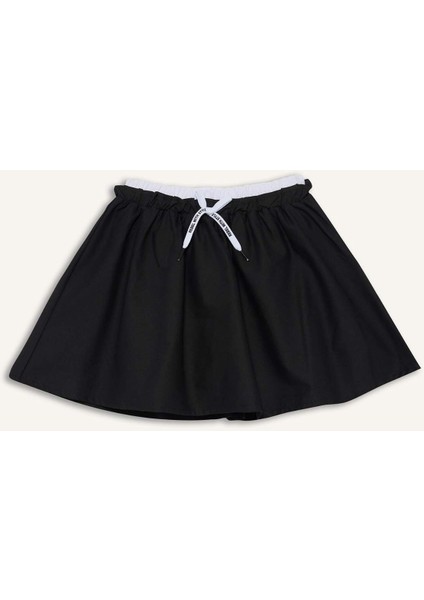 Kız Çocuk Beli Lastikli Twill Etek G3231A825AU