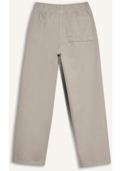 Erkek Çocuk Beli Lastikli Gabardin Pantolon G3642A825AU