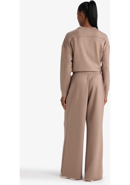 Fit Wide Leg Geniş Paça Standart Boy Modal Eşofman Altı