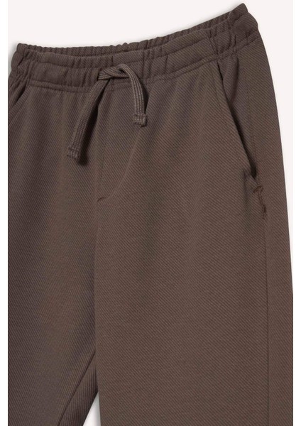 Erkek Çocuk Beli Lastikli Standart Paça Pantolon G3727A825AU