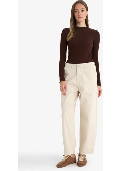 Fitilli Kaşkorse Uzun Kollu Tunik E9540AX25WN