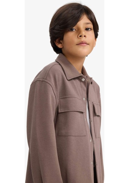 Erkek Çocuk Polo Yaka Ceket