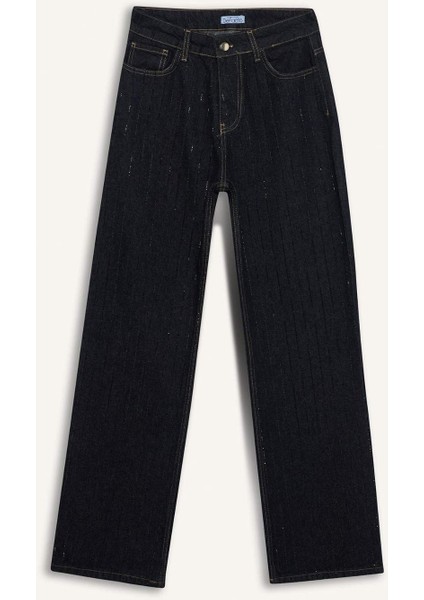 Relax Fit Düz Paça Jean Pantolon G3204AX25AU