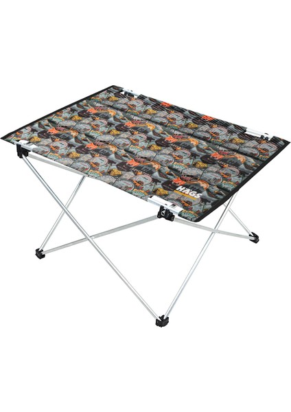 Kamp Masası, Ultra Hafif Kompakt Katlanır Rulo Piknik, Piknik Masası, Orta - Adventure