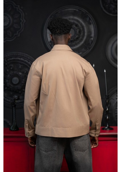 Oversize Çift Kapak Cepli Ince Kanvas Kumaş Astarsız Gömlek indirimleri