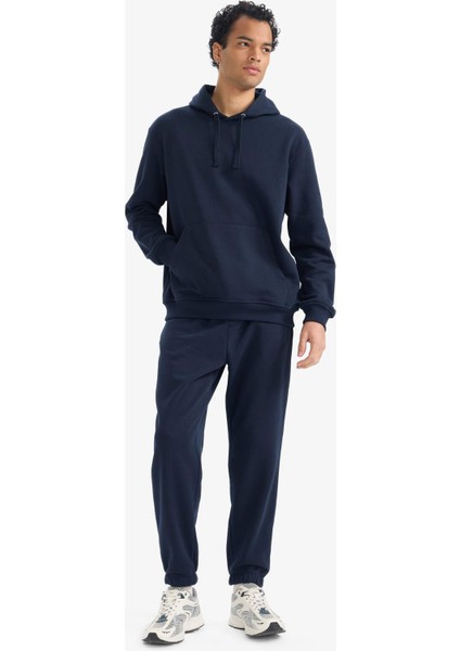 Regular Fit 2'li Eşofman Takımı Kapüşonlu Sweatshirt Eşofman Altı F9624AX25AU