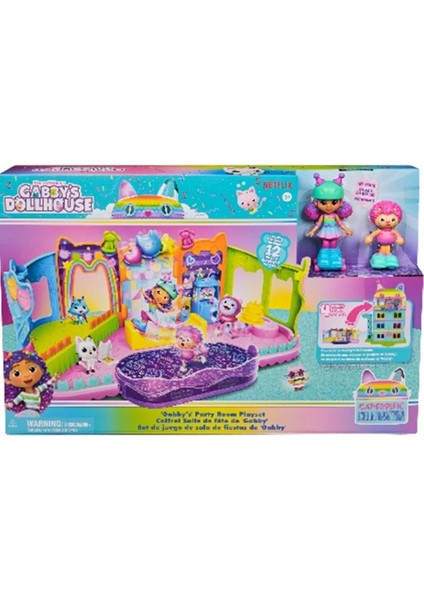 Bfs Gabby Dollhouse Parti Salonu Oyun Seti 6069755 fırsatları