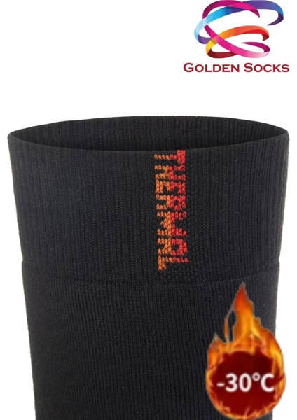 Uzun Konç Soğuğa Dayanıklı 3 Çift Isı Geçirmez Termal Kışlık Yün Çorap fiyatları