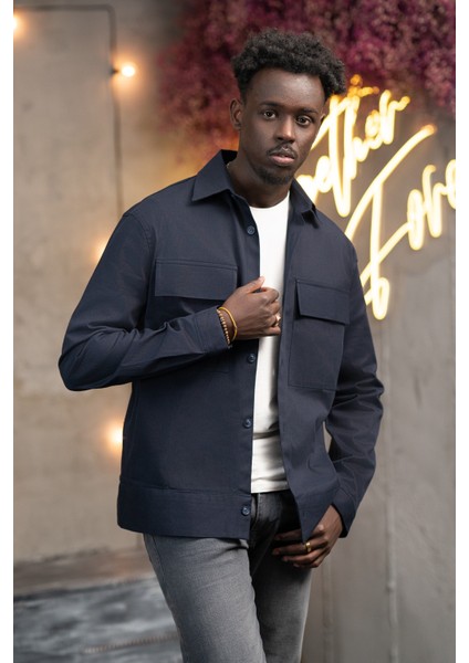 Oversize Çift Kapak Cepli Ince Kanvas Kumaş Astarsız Gömlek fiyatları