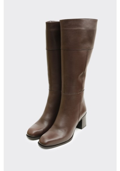 Hakiki Deri Fermuarlı Kadın Çizme fiyatları