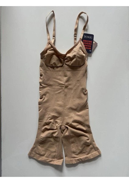 Sensil Kadın Sütyensiz ve Dikişsiz Inceltici Paçalı Body , Karın Kontrolü ve Inceltici Etki Için Tasarlanmış Şekillendirici Iç Çamaşırları fiyatları