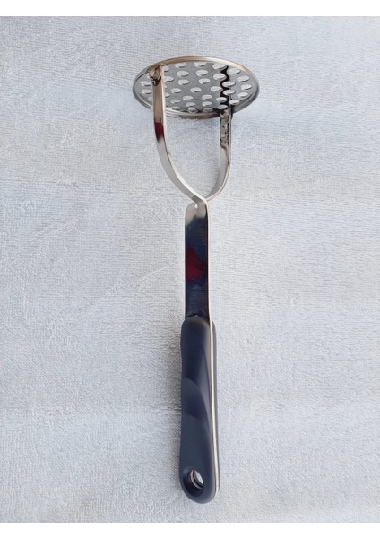 Paslanmaz Çelik Patates Ezme Püre Yapma Aleti 29 cm Metal Saplı Patates Ezici fırsatları