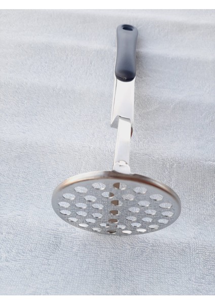 Paslanmaz Çelik Patates Ezme Püre Yapma Aleti 29 cm Metal Saplı Patates Ezici indirimleri
